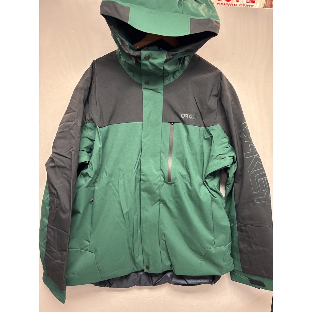 Oakley‎ Insulated Jacket Mens Hunter Green Blackout Waterproof 2XL NWT TNP TBT